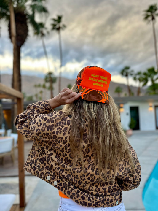 danielle collins x richsport trucker hat